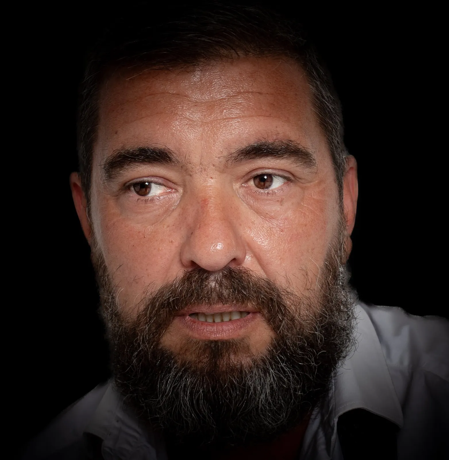 Ritratto di Ilia Da Lozzo: barba